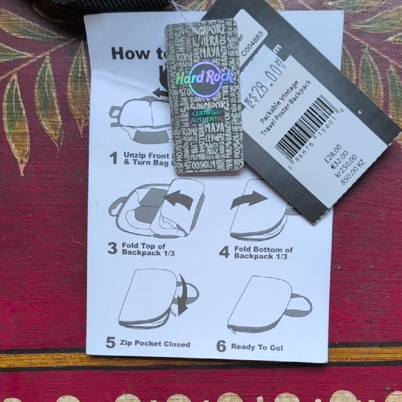 Hard Rock Backpack - Picture 4 of 6